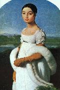 Jean-Auguste Dominique Ingres Portrait of Mlle.Riviere oil on canvas